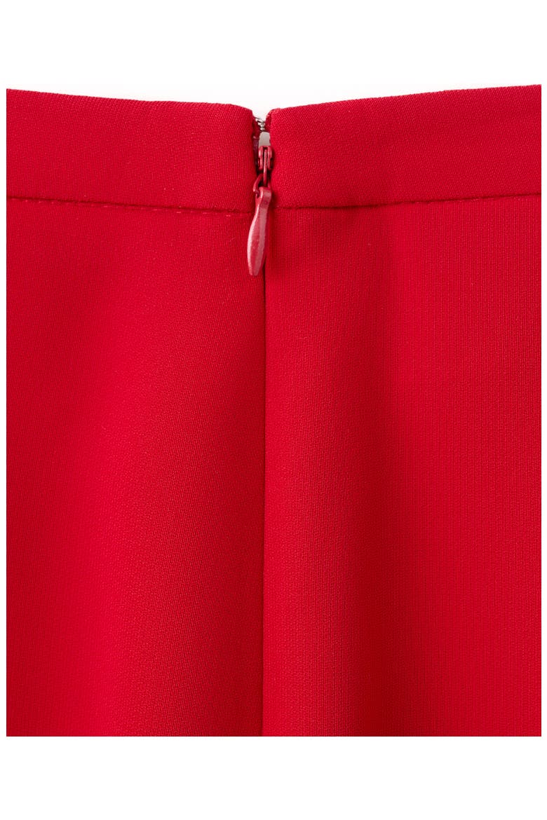 High Waist Pants, Alternate, color, RED