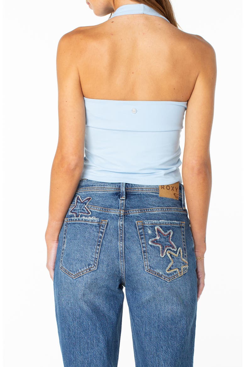 South Shore Crop Halter Top, Alternate, color, CERULEAN