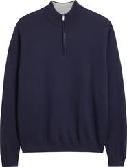 Peter Millar Coolspun Lite Quarter Zip Sweater
