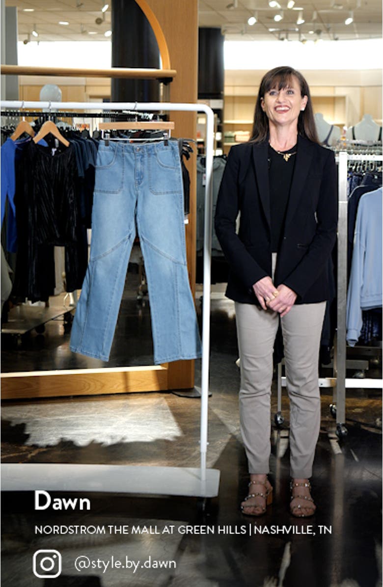 Kids' Seamed Flare Jeans, sales video thumbnail