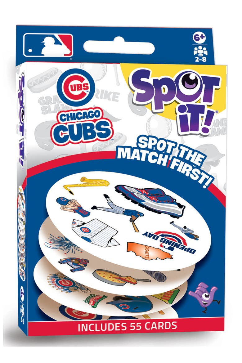 Chicago Cubs Spot It! Card Game, Main, color, Multicolor