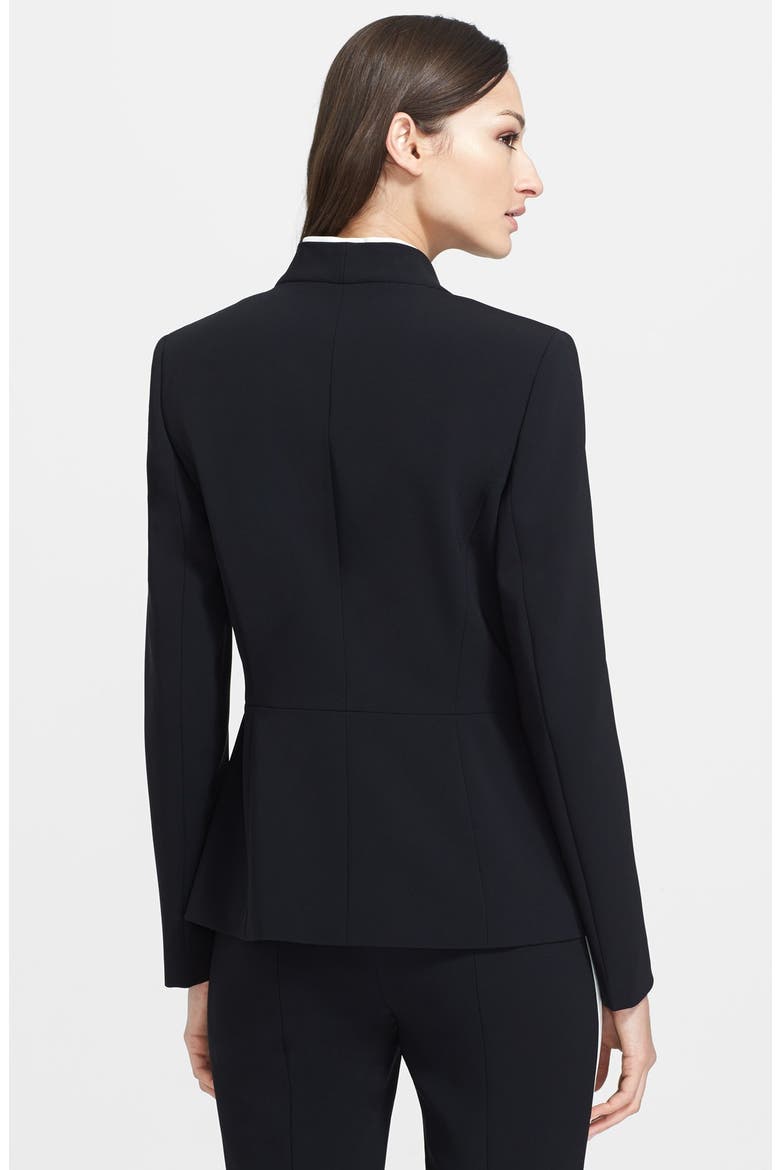 Shawl Collar Tuxedo Jacket, Alternate, color, BLACK