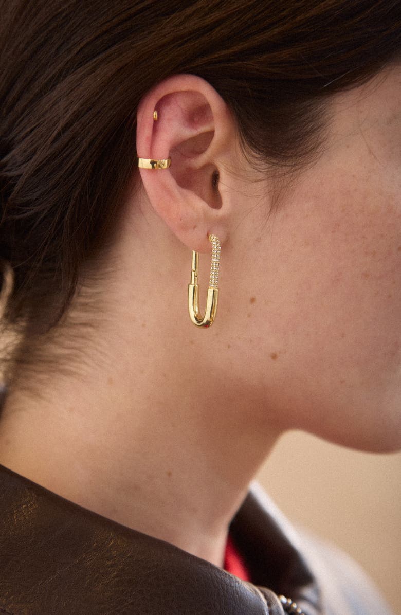 BaubleBar Annalee Hoop Earrings, Alternate, color, 