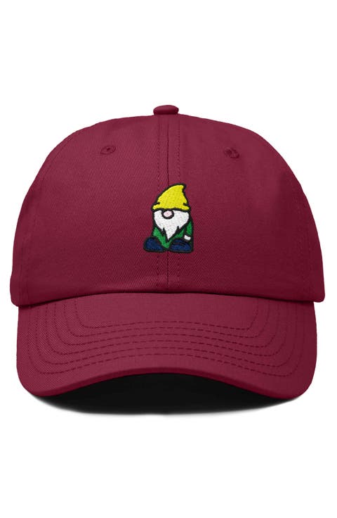 Gnome Embroidered Dad Hat