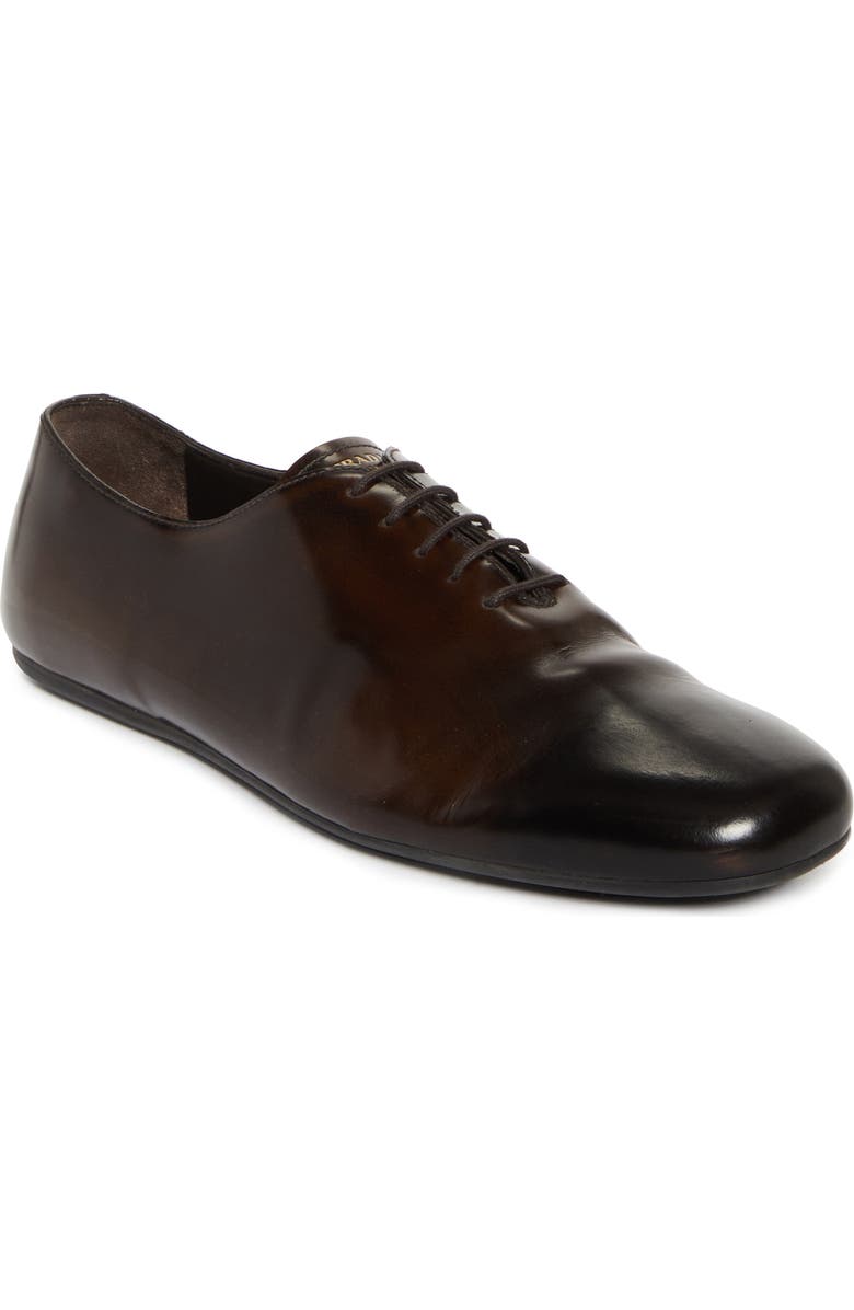 Prada Analog Oxford, Main, color, Bruciato