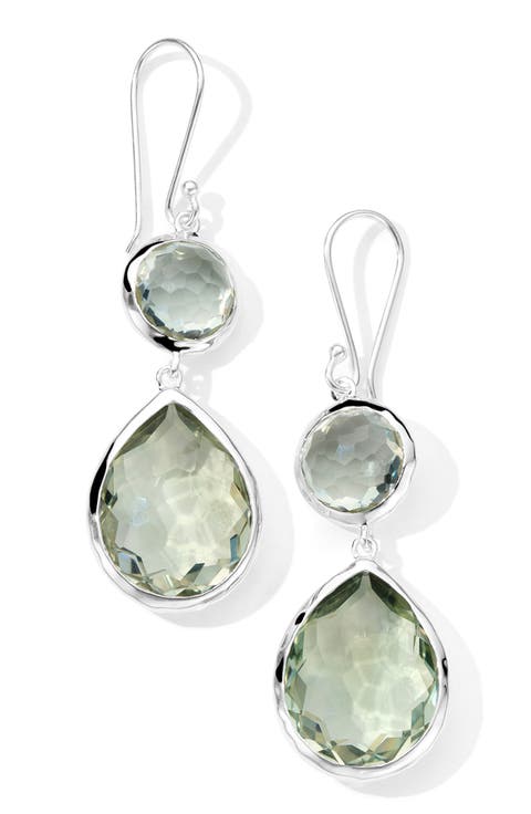 Rock Candy® Mini Teardrop Snowman Earrings