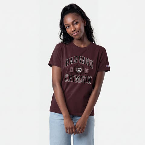 Women's Champion Crimson Harvard Crimson Lifestyle T-Shirt