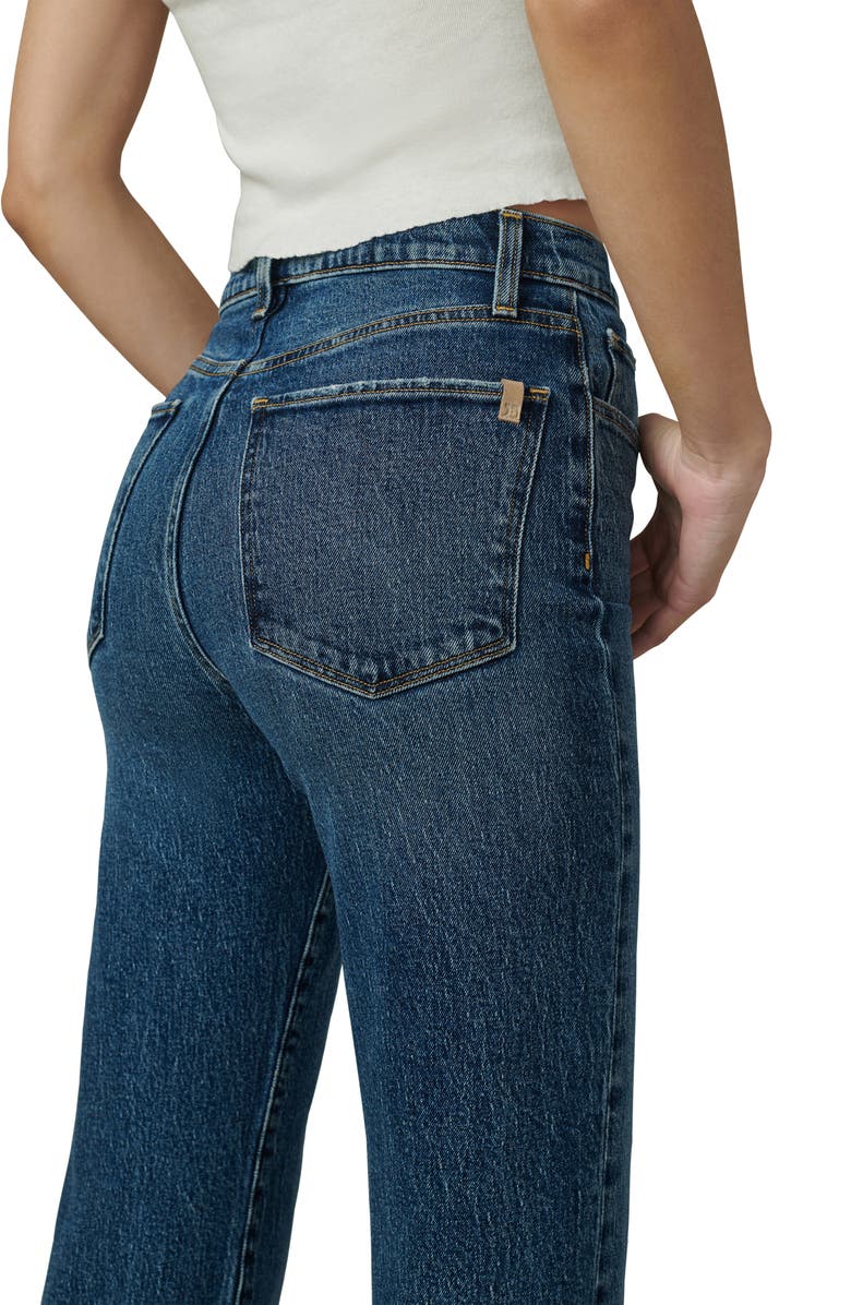 Joe's The Margot High Waist Ankle Relaxed Straight Leg Jeans, Alternate, color, Bad Liar