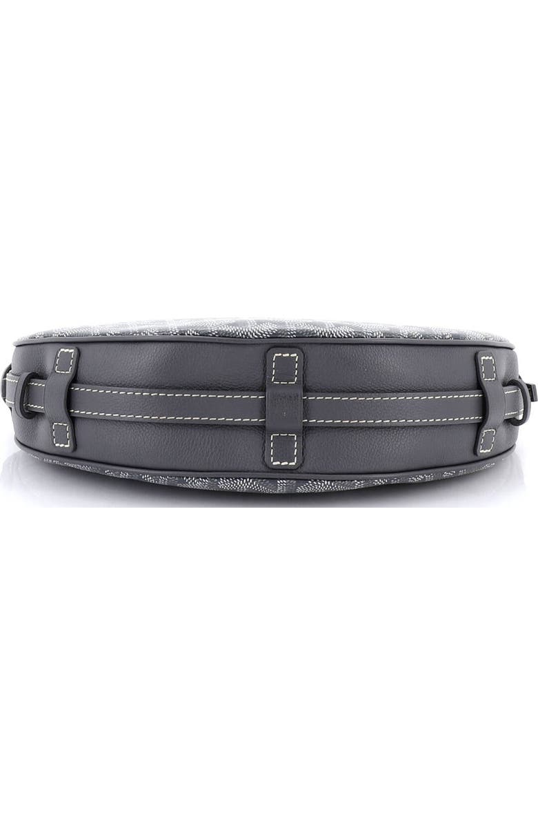 Pre-Owned Goyard Hirondelle Shoulder Bag Coated Canvas and Leather, Alternate, color, Gray