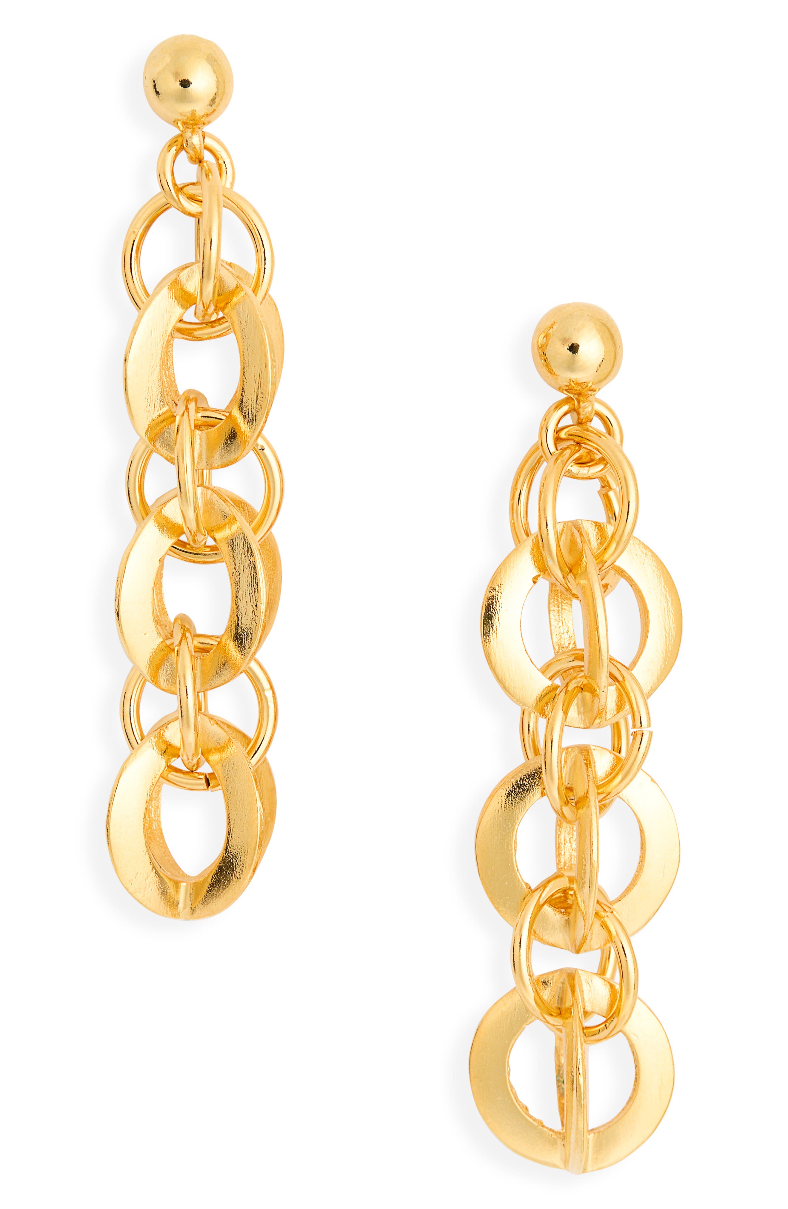 Link Drop Earrings