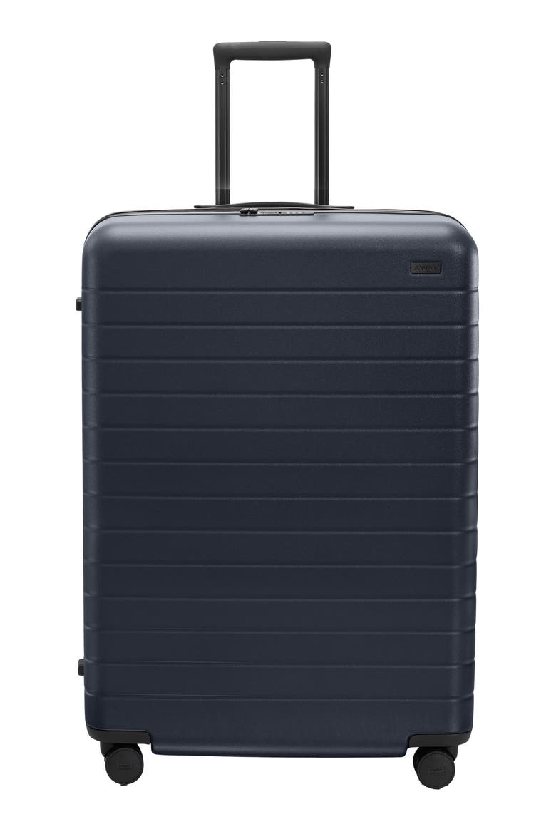The Large Flex Suitcase, Main, color, NAVY BLUE