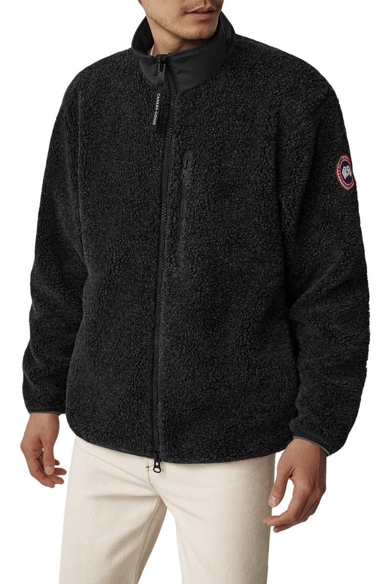 Canada Goose Kelowna Wool Blend Fleece Jacket, Main, color, 