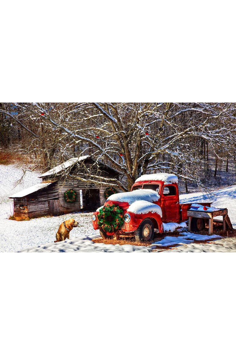 A Nostalgic Christmas Eve 550 piece Jigsaw Puzzle for Adults, Alternate, color, Multicolor
