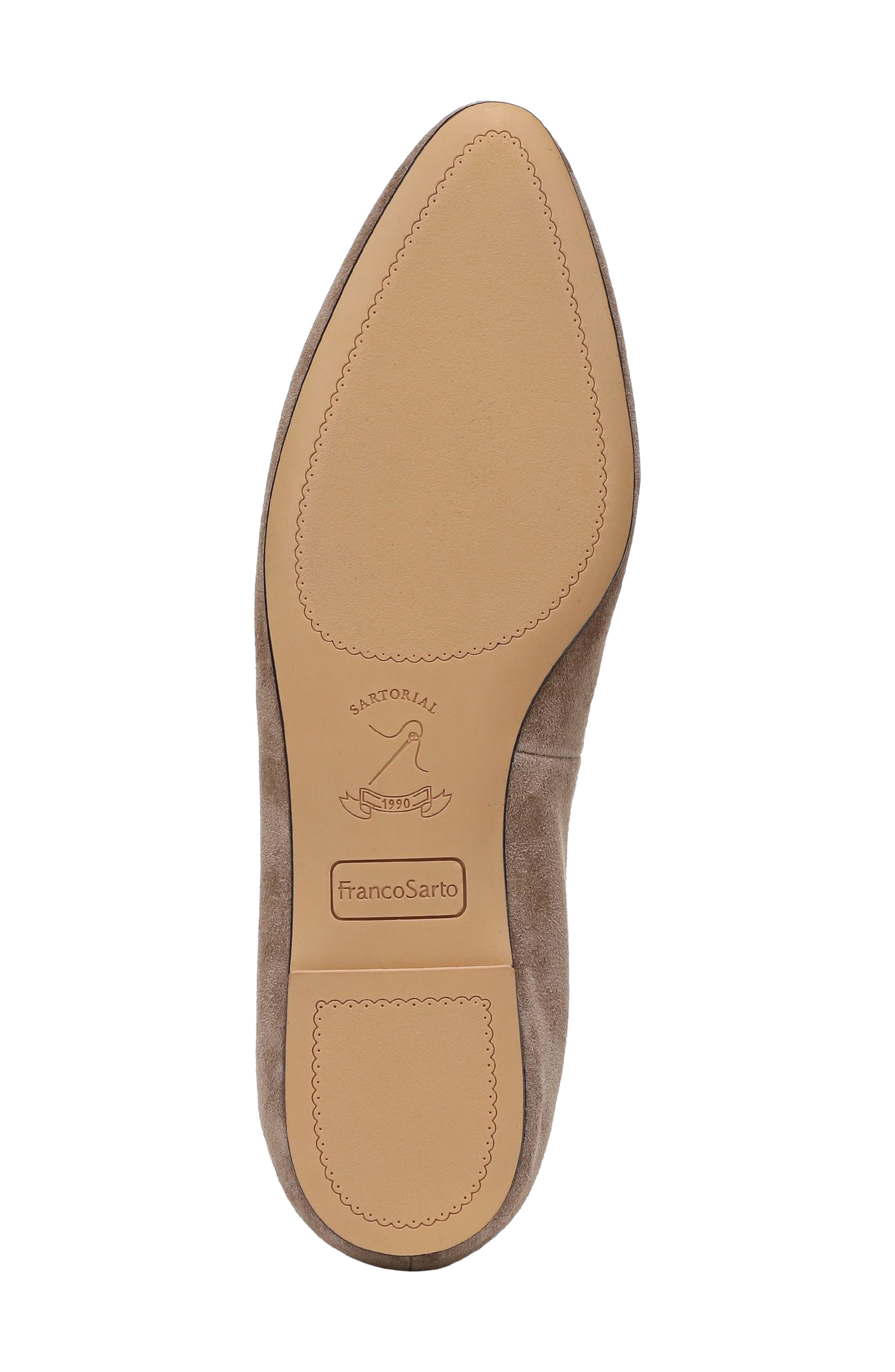 Rosalee Ballet Flat, Alternate, color, BEIGE LEATHER