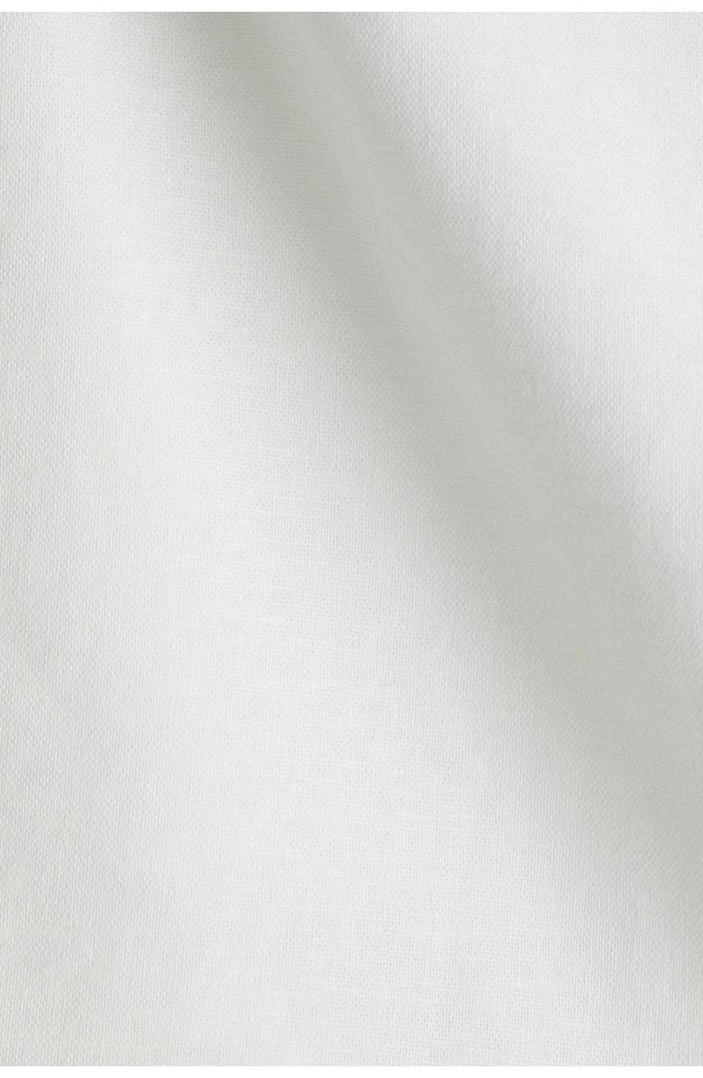 H&M Linen-blend Mini Skort, Alternate, color, White