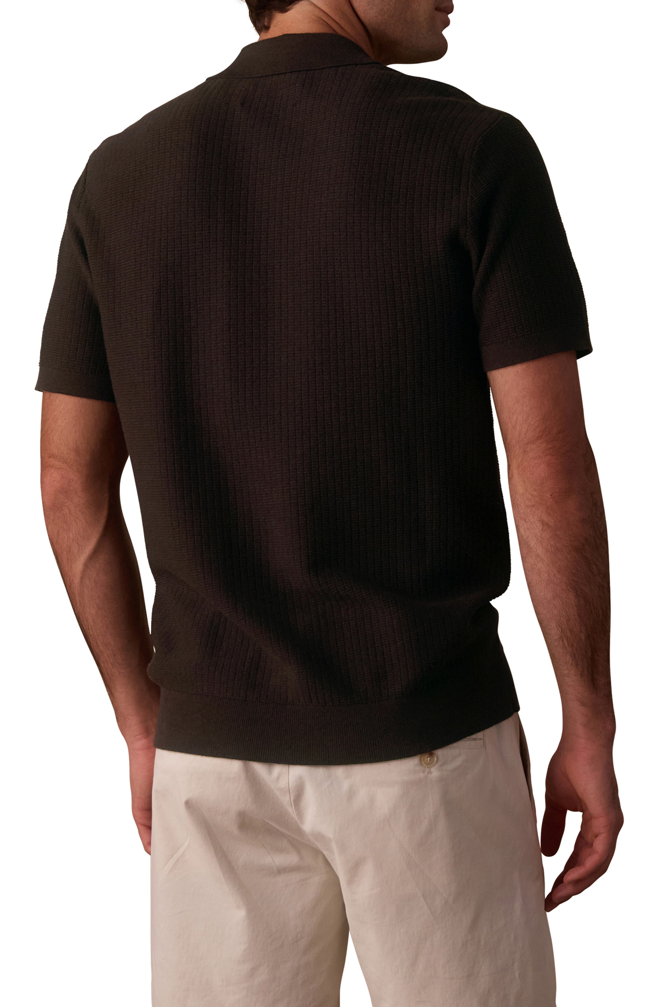 The Normal Brand BreezeKnit Short Sleeve Button-Up Shirt — фото 2