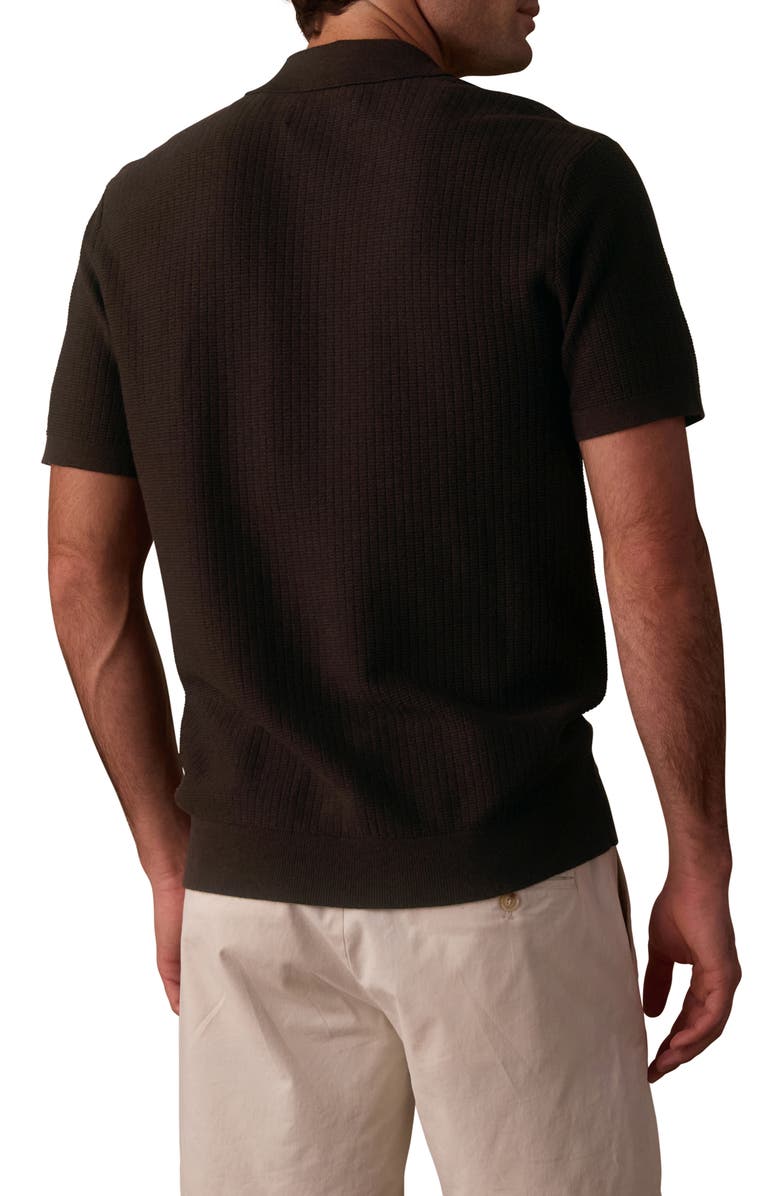 The Normal Brand BreezeKnit Short Sleeve Button-Up Shirt, Alternate, color, 