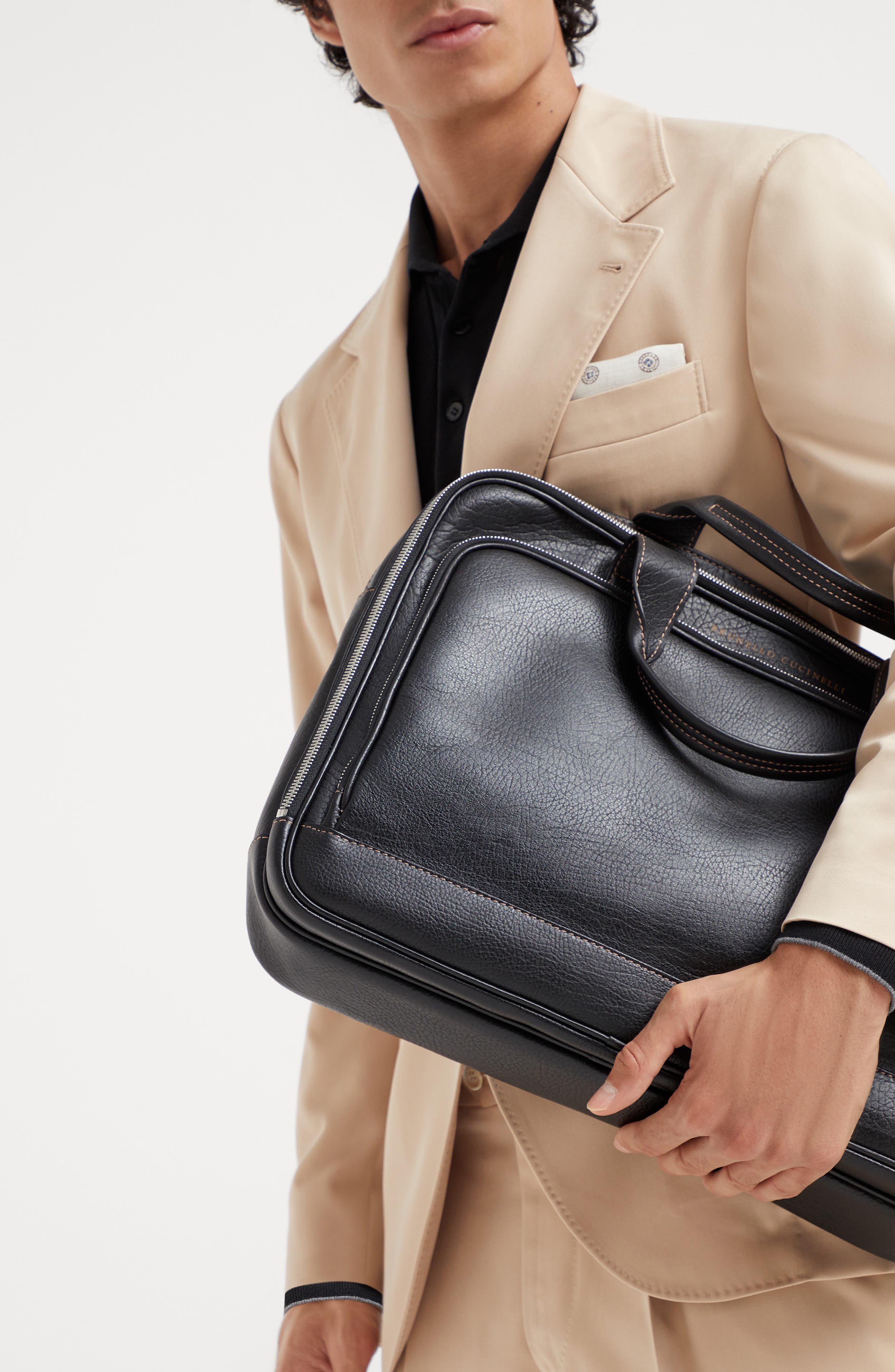 Brunello Cucinelli Briefcase, Alternate, color, 