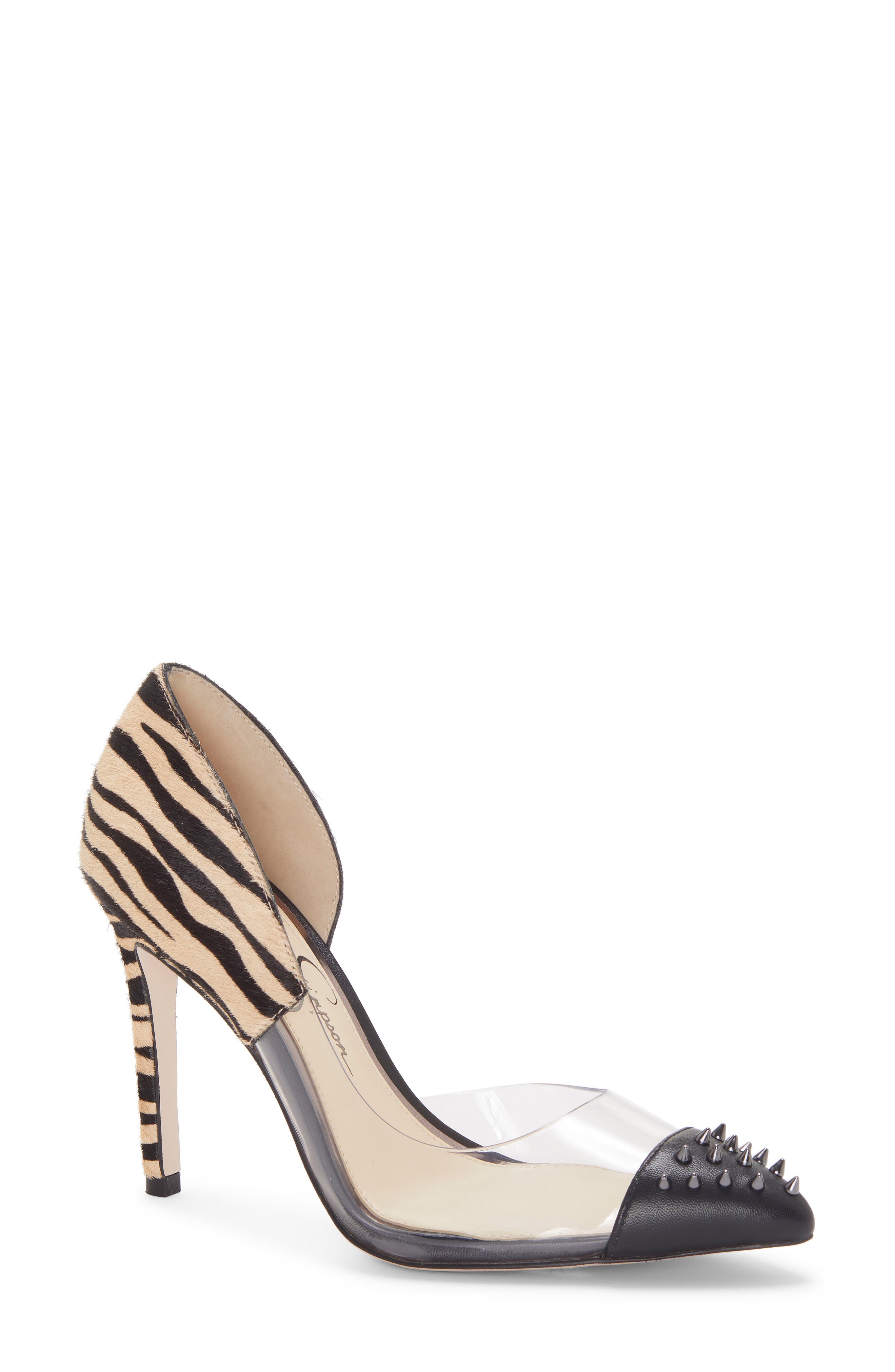 Jessica Simpson Payve 2 Genuine Calf Hair d'Orsay Pump, Main, color, 