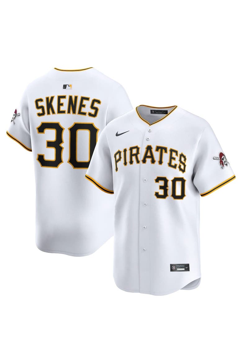 Men's Nike Paul Skenes White Pittsburgh Pirates Home Limited Player Jersey, Main, color, White