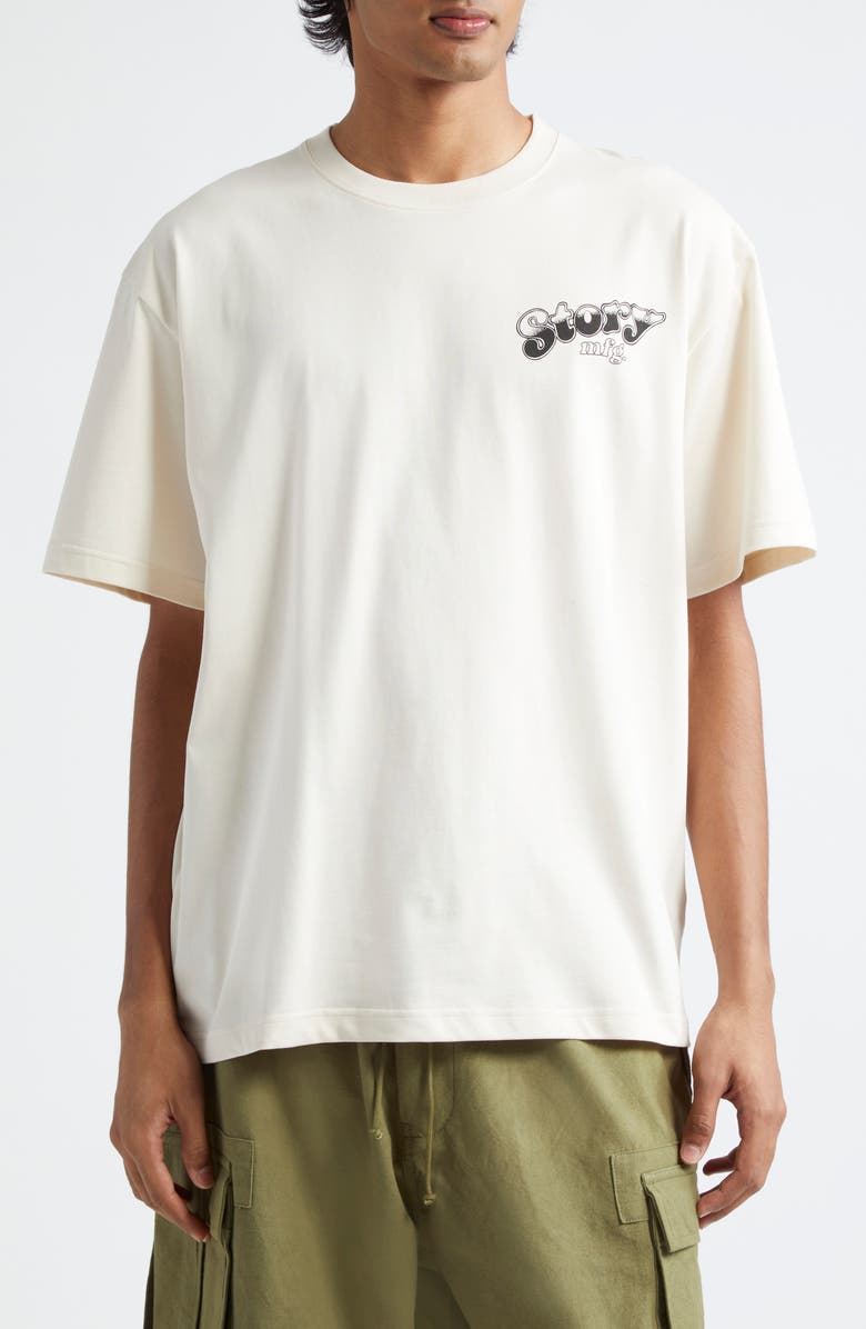 Story mfg. Grateful Organic Cotton Graphic T-Shirt, Main, color, 