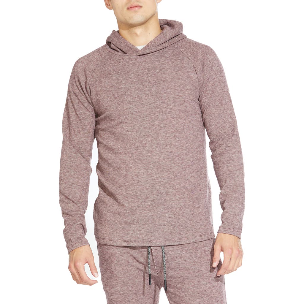 Civil Society Hacci Knit Hoodie In Brown