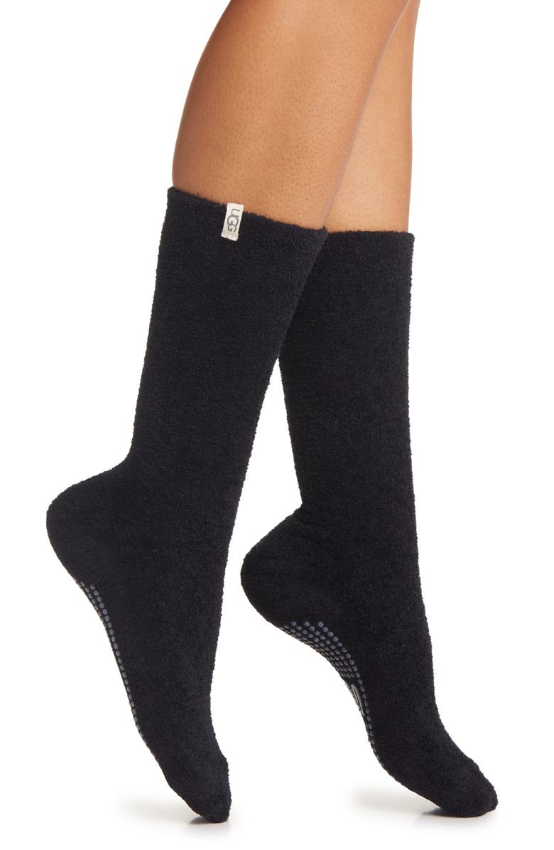 UGG<sup>®</sup> Paityn Cozy Gripper Crew Socks, Main, color, 
