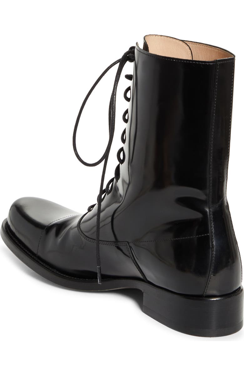 The Row Kai Combat Boot, Alternate, color, Black
