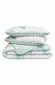 Woven & Weft Watercolor Coastal Quilt & Sham Set