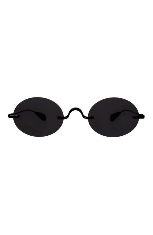 Lyndon Eyewear Havana Sunglasses in Matte Black /Grey  product