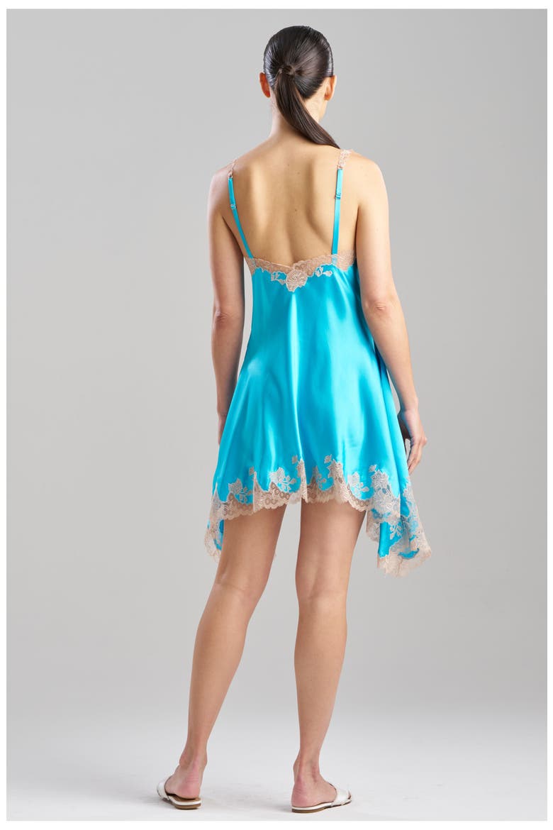 Lolita Lace Chemise, Alternate, color, Azure W/ Nude