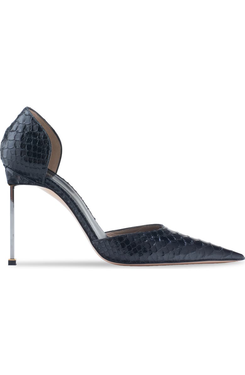 TOM FORD Stiletto d'Orsay Pump, Alternate, color, Black