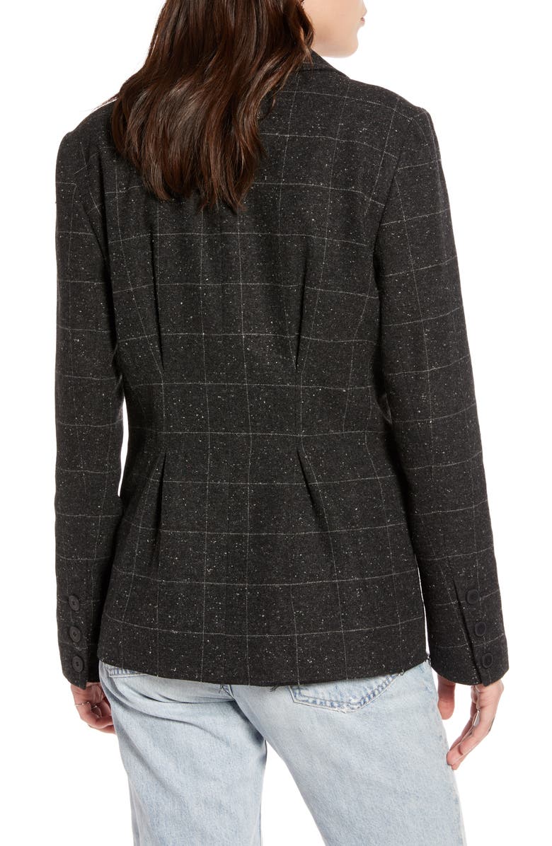 Treasure & Bond Pleat Detail Menswear Blazer, Alternate, color, 