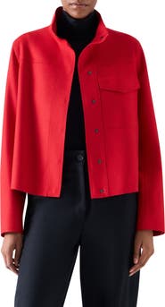 Akris punto Felted Wool Blend Jacket