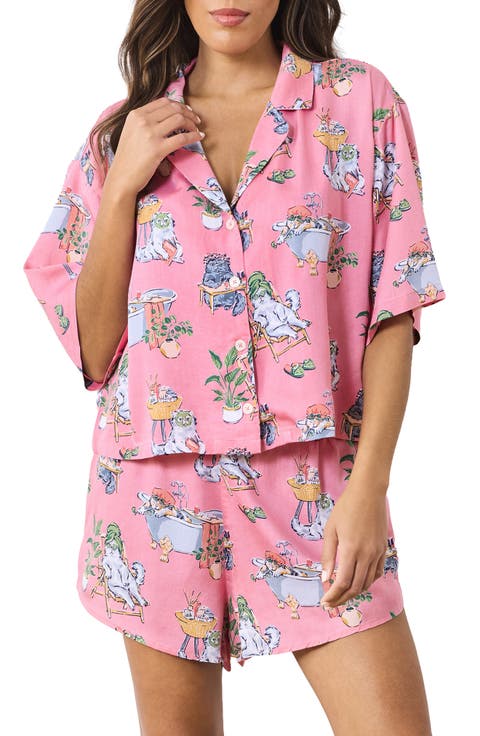 Sweet Dreams Satin Pajamas