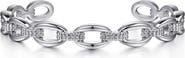 Gabriel & Co. Oval Link Cuff Bracelet