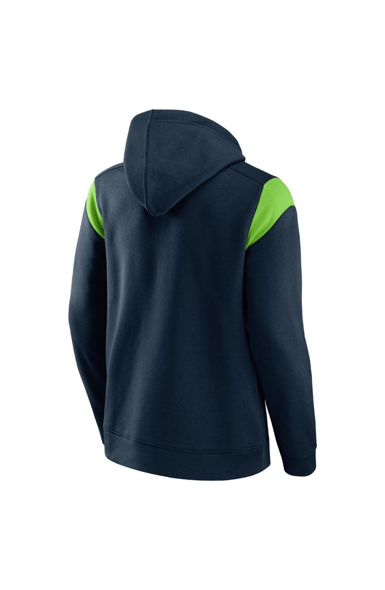 FANATICS Men's Fanatics College Navy Seattle Seahawks Call The Shot Pullover Hoodie, Alternate, color, 