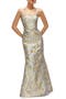 Bustier Tie Back Gown