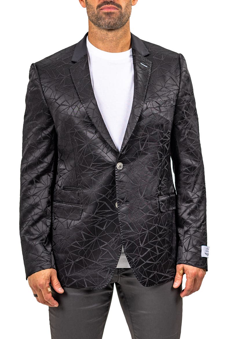 Socrateevo Martyr007 Sport Coat, Main, color, BLACK