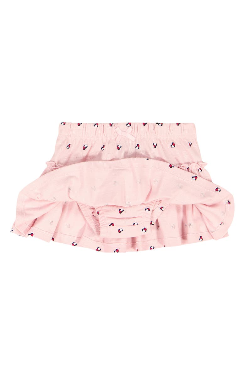 Tommy Hilfiger Tommy Heart Logo Polo & Skirt Set, Alternate, color, 