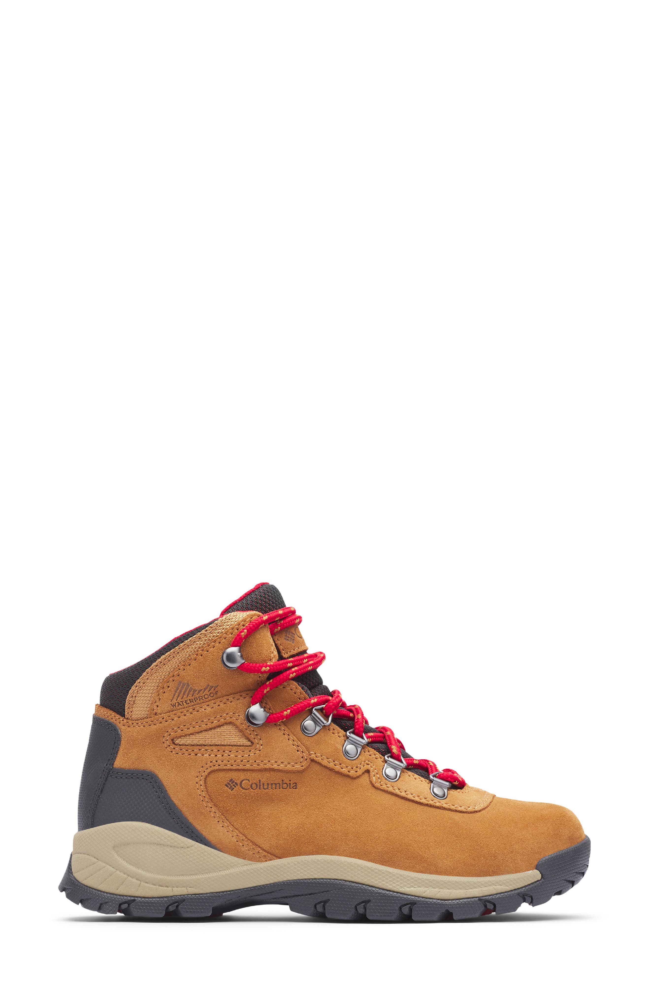 Newton Ridge™ Amped Waterproof Hiking Boot, Alternate, color, ELK/ MOUNTAIN RED