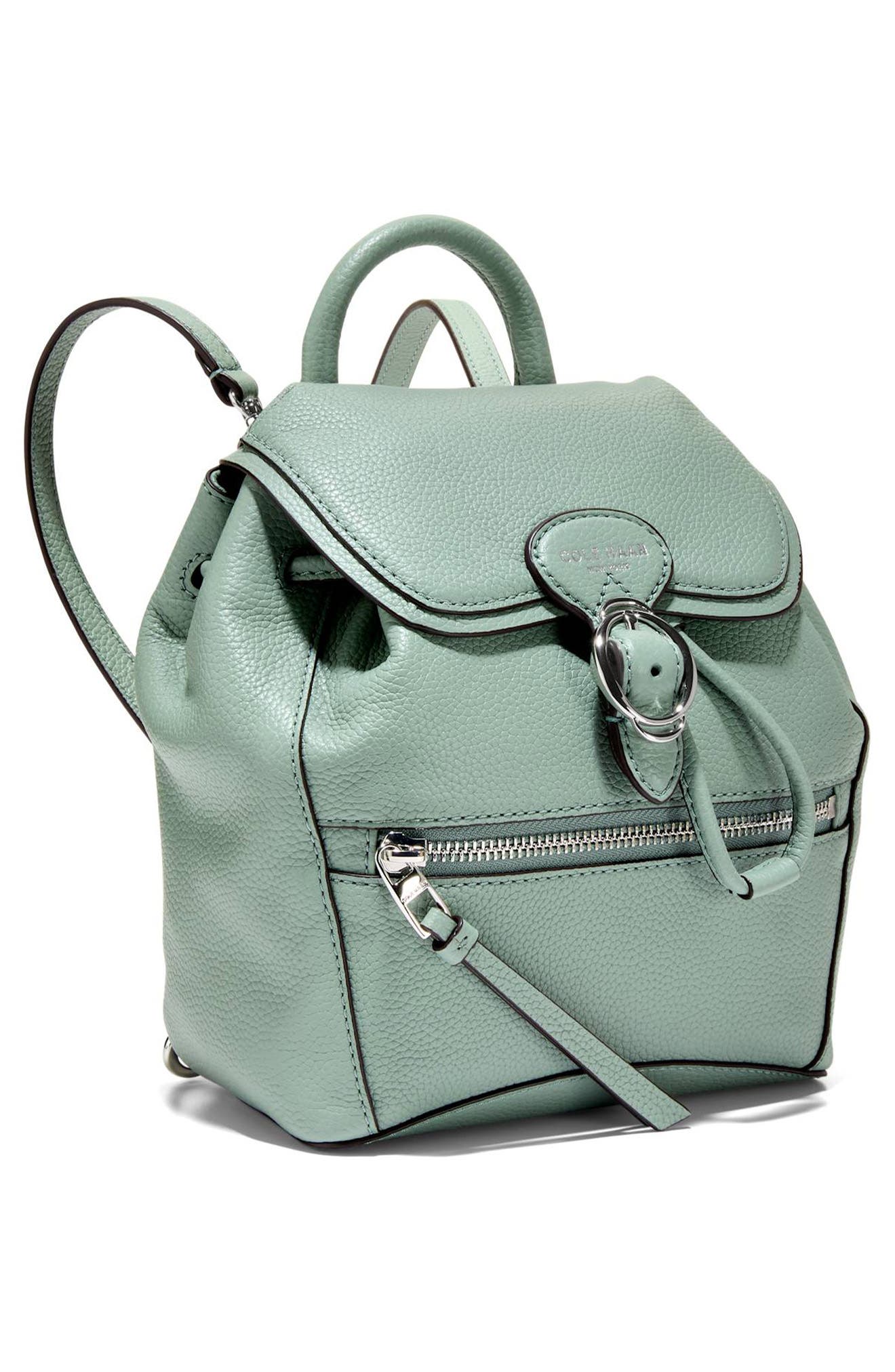 Cole Haan Alexandria Small Backpack, Alternate, color, Lily Pad