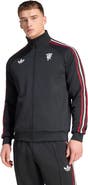 adidas Originals Men's adidas Originals  Black Manchester United Culturewear Full-Zip Track Jacket