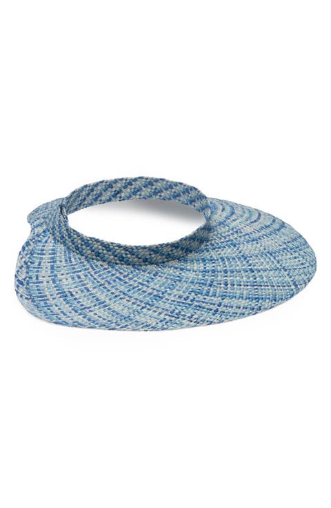Hannah Straw Visor