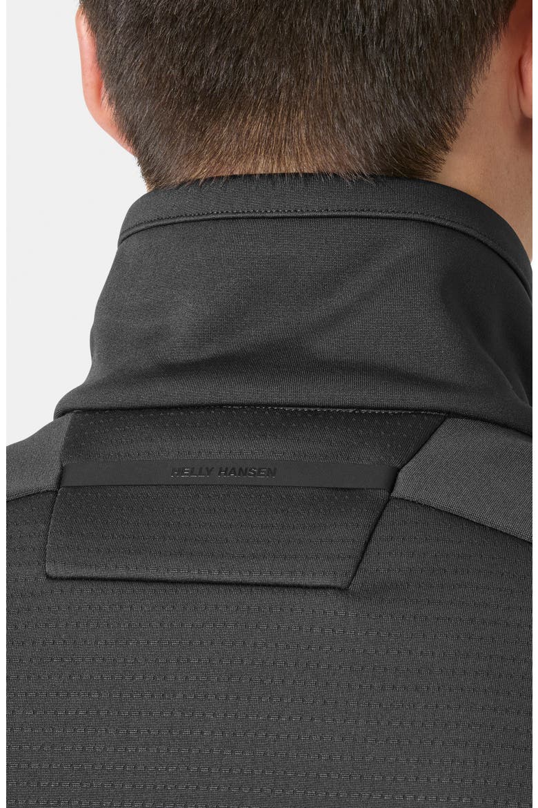 HP Fleece Jacket, Alternate, color, EBONY