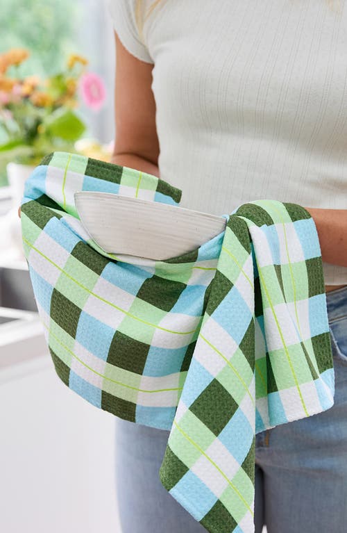 Dock & Bay Tea Towel In Green