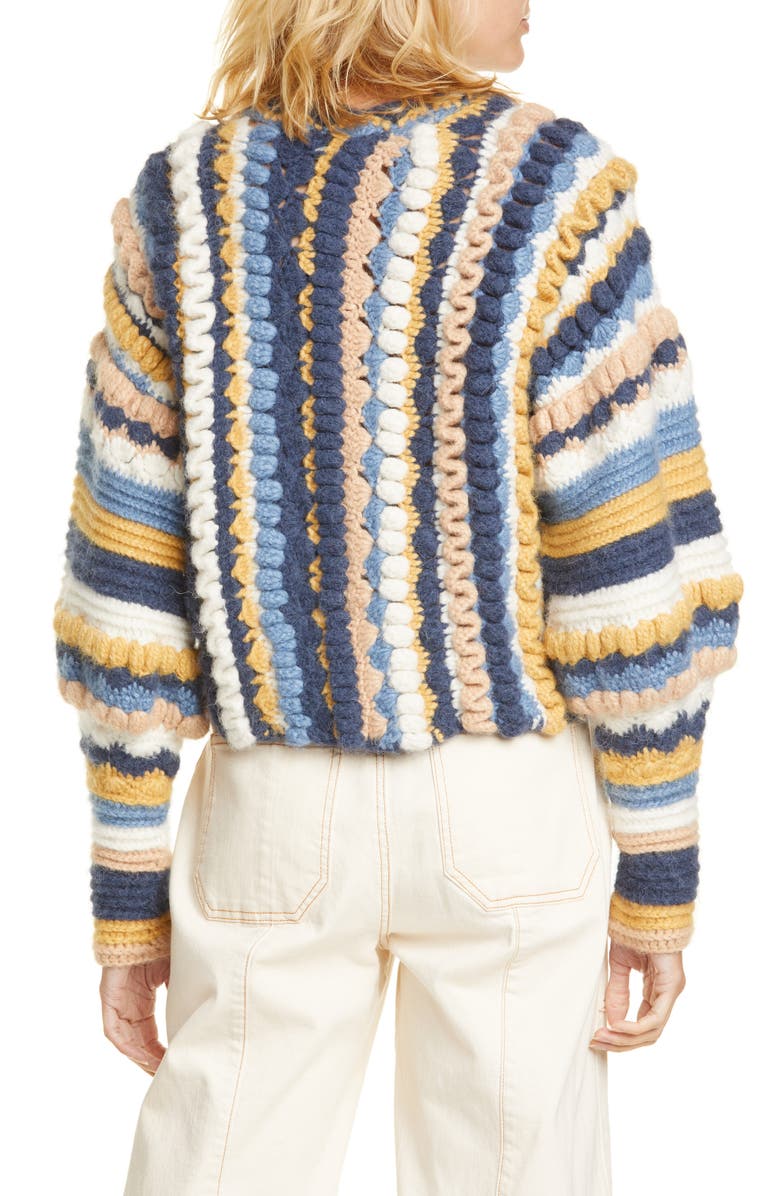 Ulla Johnson Agostina Alpaca Blend Sweater, Alternate, color, 