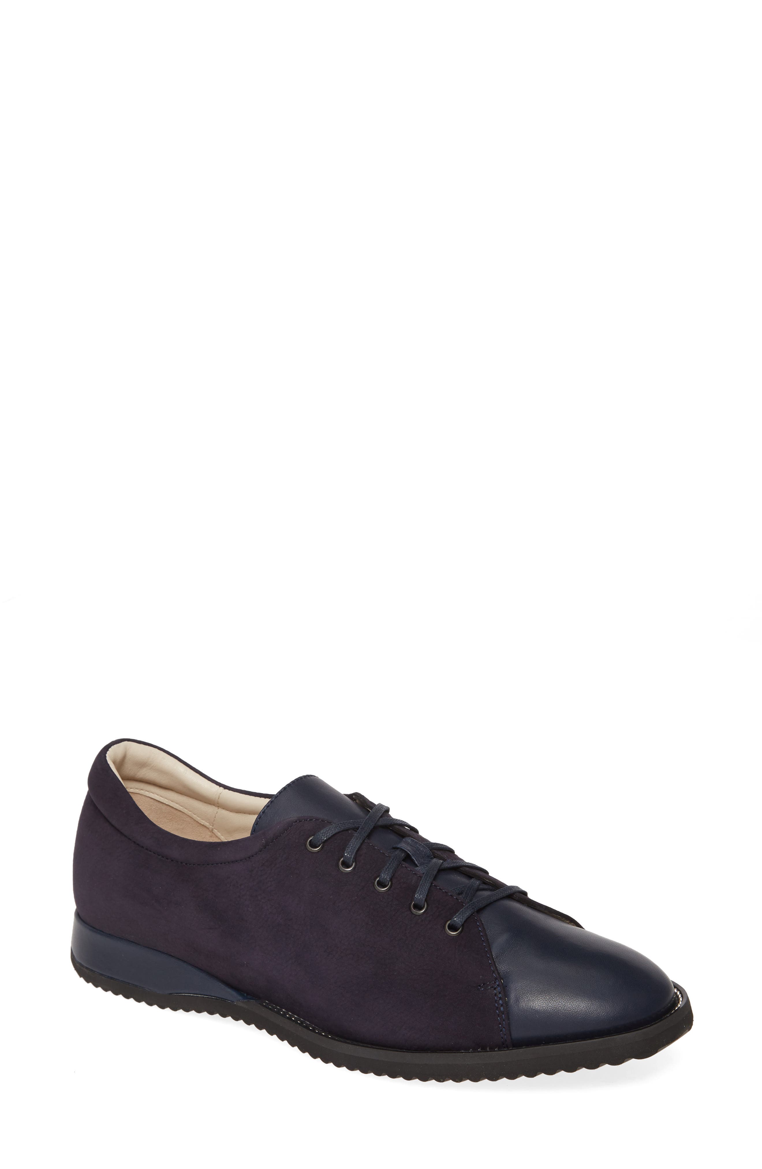 Ermes Derby, Main, color, NAVY LEATHER