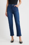 FRAME Le Sleek High Waist Ankle Straight Leg Jeans