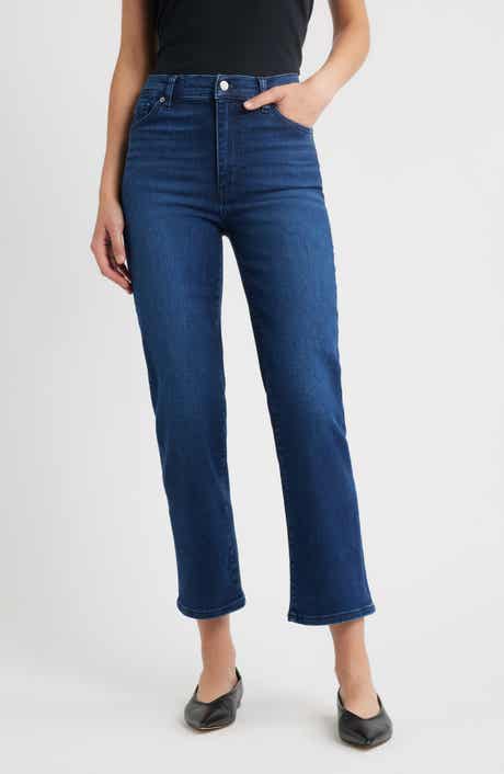 FRAME Le Sleek High Waist Ankle Straight Leg Jeans